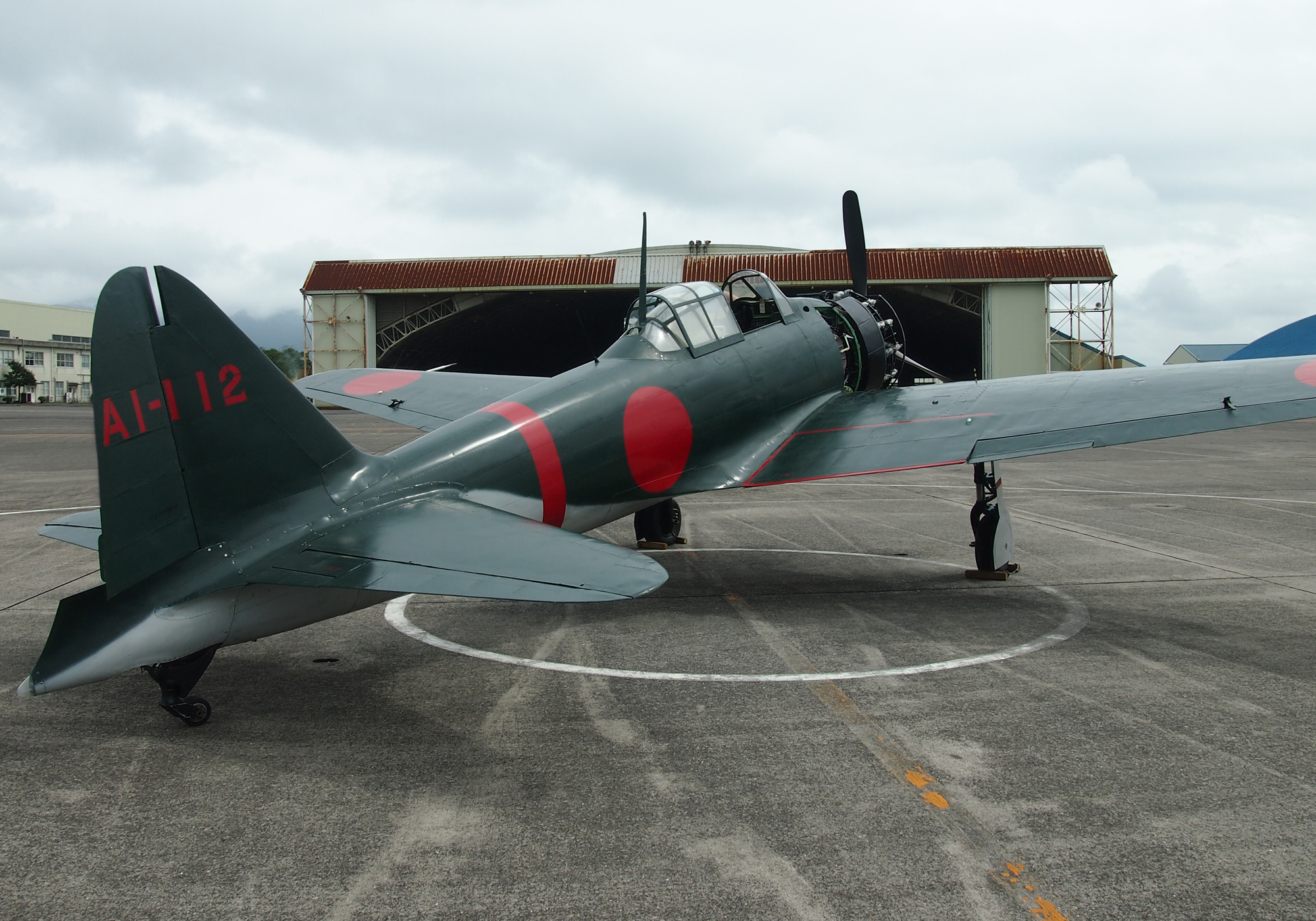 MITSUBISHI A6M2 ZERO WWII FIGHTER - AIRFIX 1/72 scale